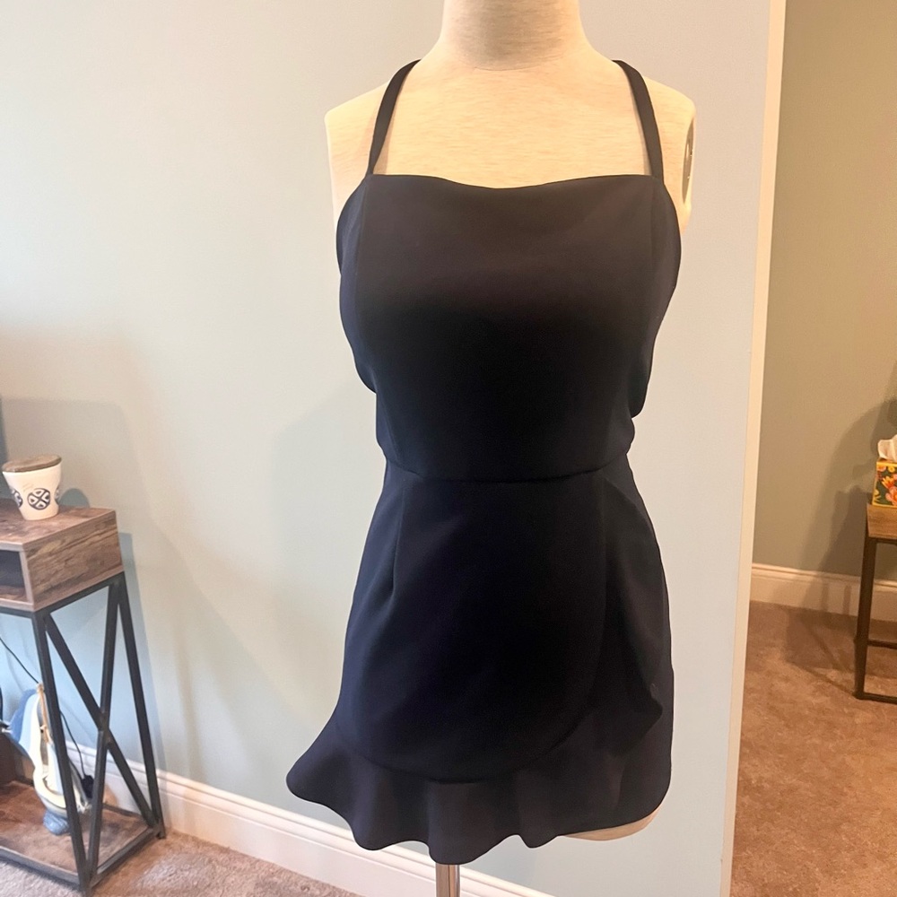 Crystal Doll Midnight Blue Dress